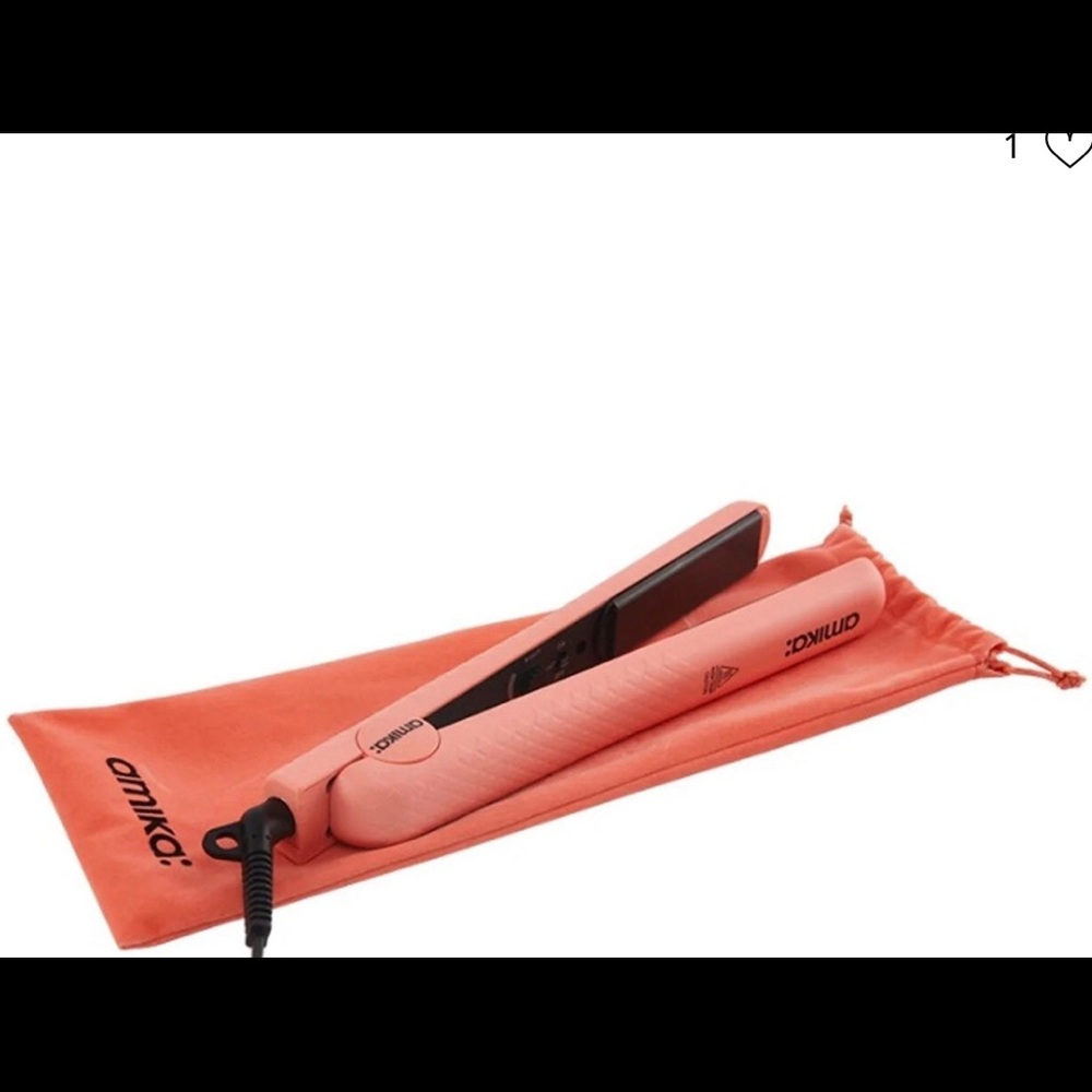 Amika flat iron pink limited edition